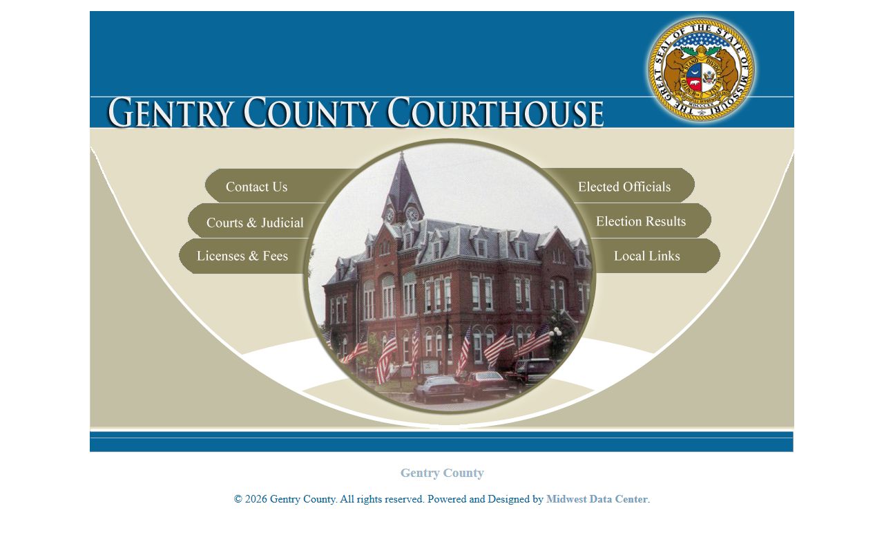 Gentry County court records official county homepage